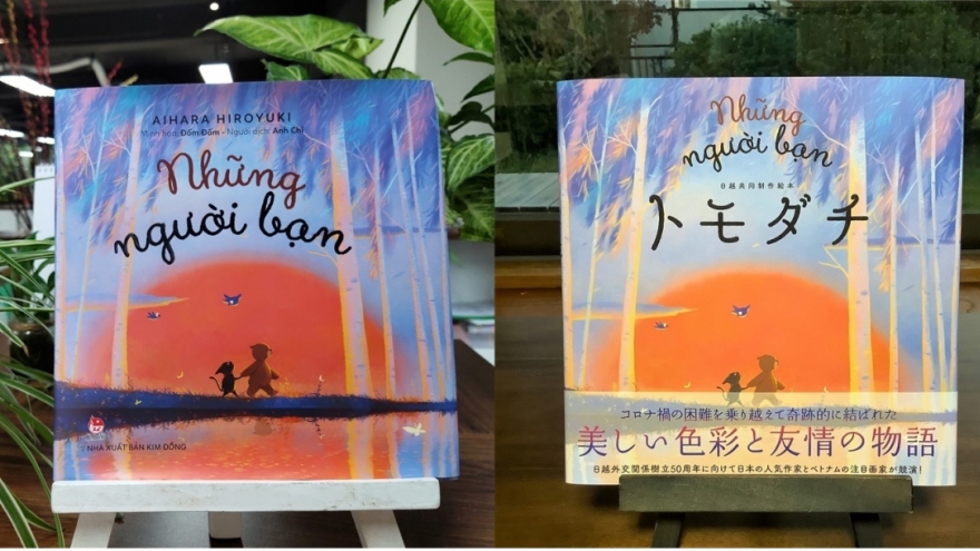 Comic book illustrated by Vietnamese young female artist published in Japan